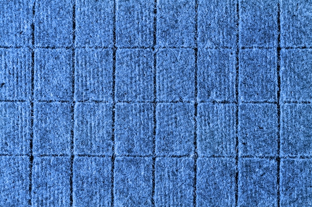 Plat lag patroon van blokken voor ontwerp of achtergrond. Kleur van 2020 jaar klassiek blauw.