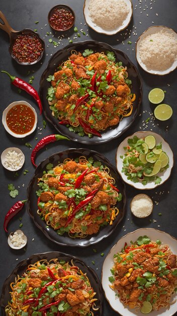 A plate of crispy chicken wings with rice