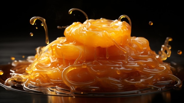 Plate Filled With Oranges on a Wooden Table