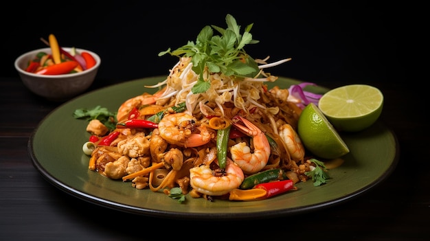 Platen met Pad Thai