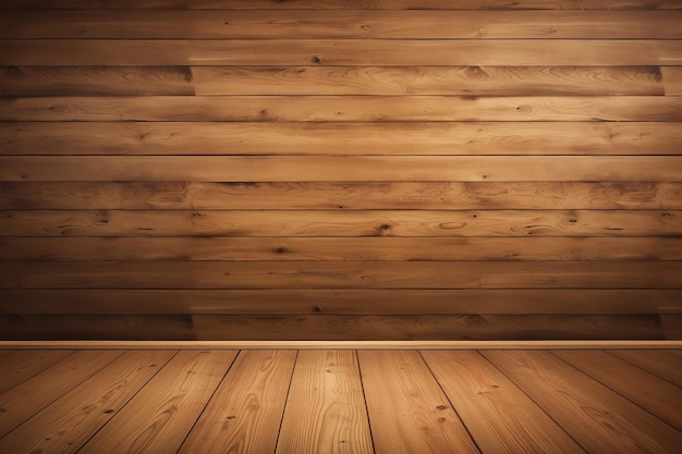 Platform van eikenhout of vloerruimte met houten planken