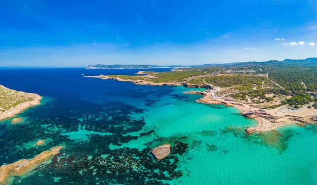 Platges de Comte North Ibiza Baleares the most amazing beach on the island