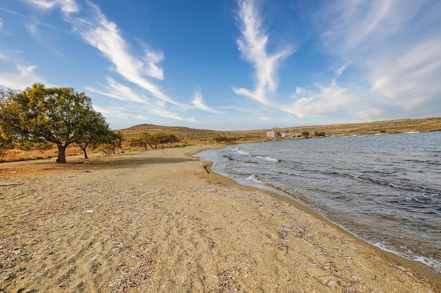 Platis Gialos op het eiland Serifos