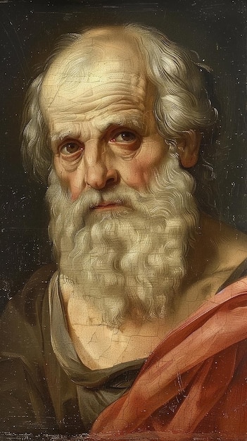 Foto platone saggezza classica filosofo ateniese del periodo classico dell'antica grecia pensatore