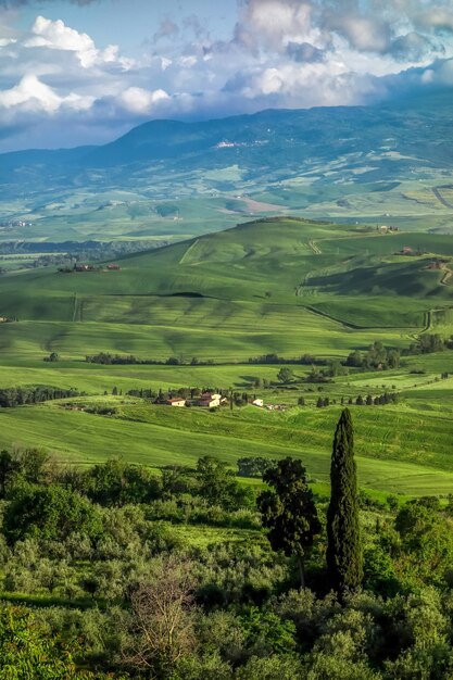 Platteland van Val d'Orcia