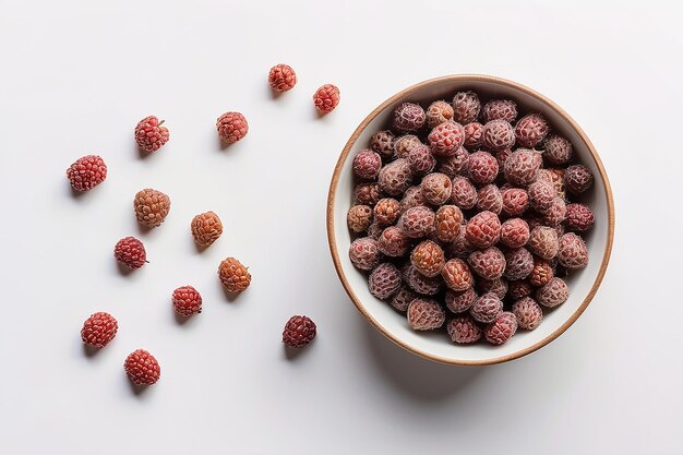 Platter of berries blackberry blueberry raspberry and red currant