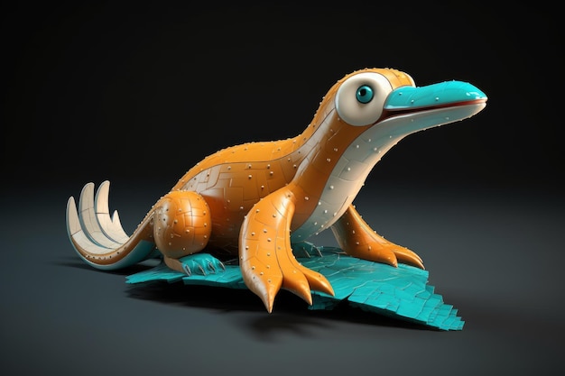 a platypus 3D