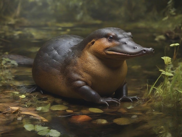 Platypus in de natuur