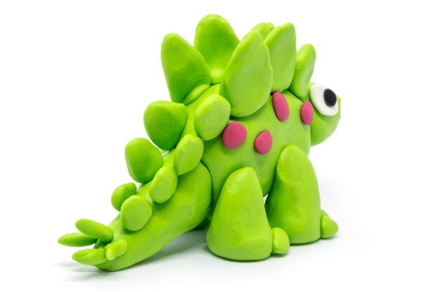 Play dough Stegosaurus