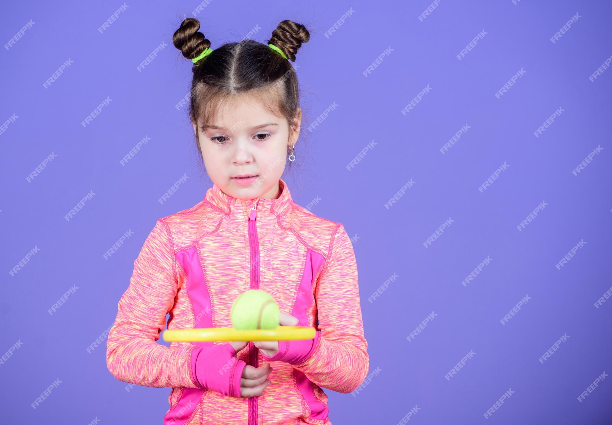 Premium Photo | Play tennis for fun little baby sporty costume play tennis game girl cute child double bun hairstyle tennis player active games sport upbringing small cutie likes tennis sport equipment Premium Photo | Play tennis for fun little baby sporty costume play tennis game girl cute child double bun hairstyle tennis player active games sport upbringing small cutie likes tennis sport equipment