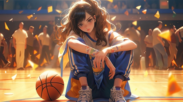 Five basketball anime player digital wallpaper HD wallpaper | Wallpaper  Flare