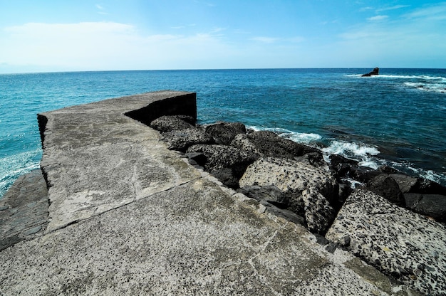 Playa de la Alojera in La Gomera Canary Islands Spain