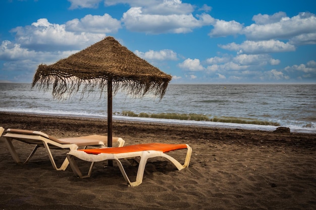 playa en Malaga Spain