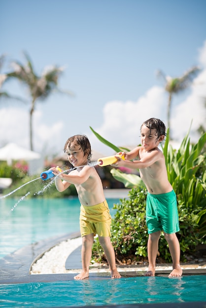 Playful brothers