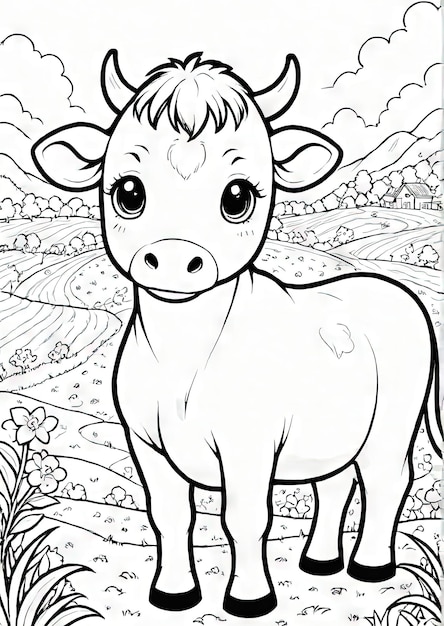 사진 aigenerated coloring page for kids (어린이들을 위한 컬러링 페이지)