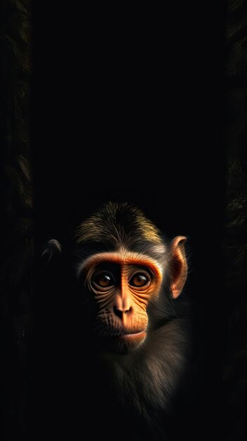 HD wallpaper Japanese Macaque monkey animal fur wildlife bokeh blur  one animal  Wallpaper Flare