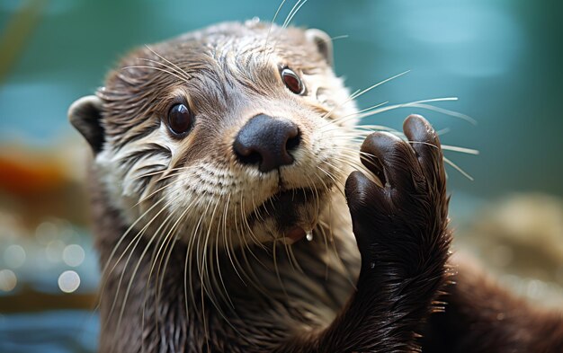 Playful Otter