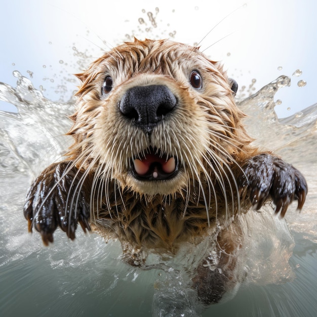 Playful Otter