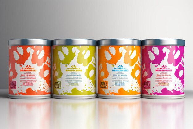 Playful Paws Colorful and Fun Dog Food Delights