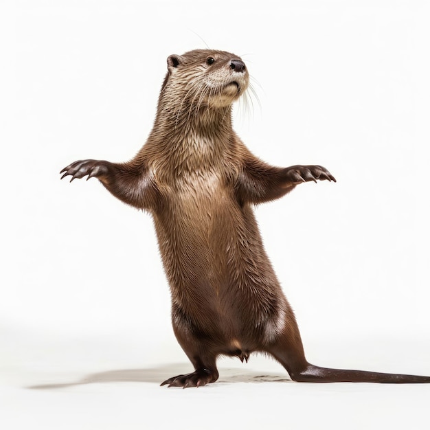 Playful River Otter