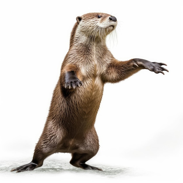 Playful River Otter