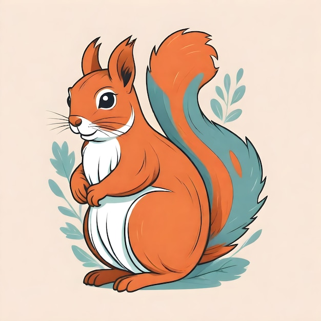 Photo playful squirrel clipart collection