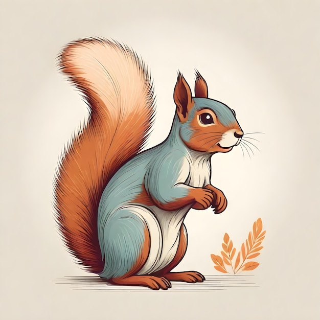 Playful Squirrel Clipart Collection