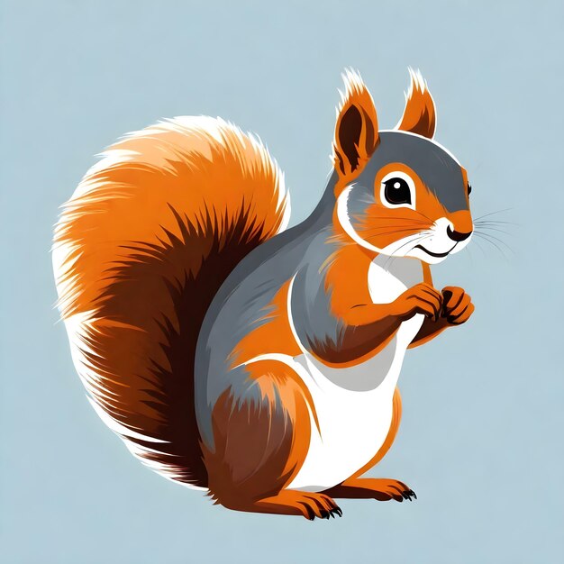 Playful Squirrel Clipart Collection