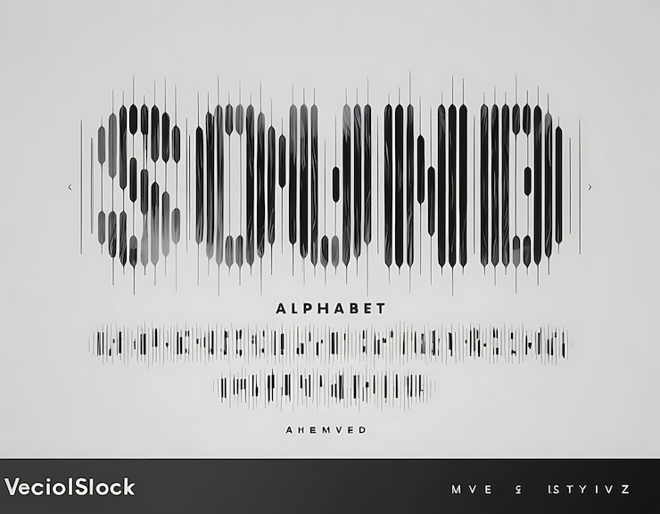 Photo playful wave fonts for creative designs and fun typography