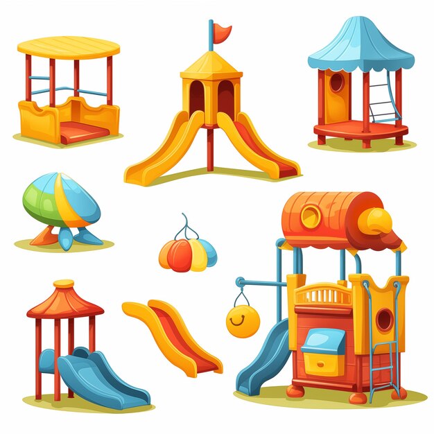 playground cartoon collection