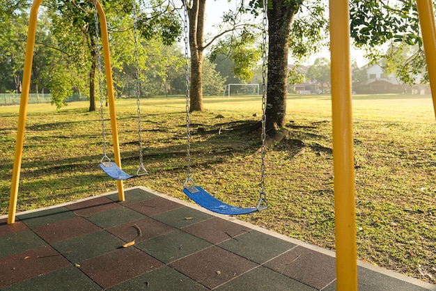 Playground swing set