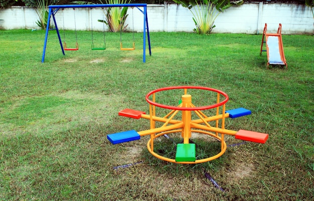 Playground without children