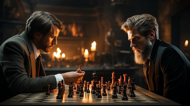 Playing Chess Game