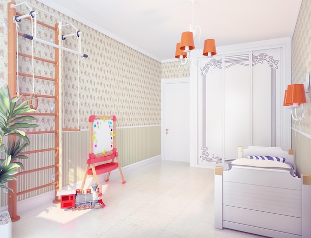 Playroom interior