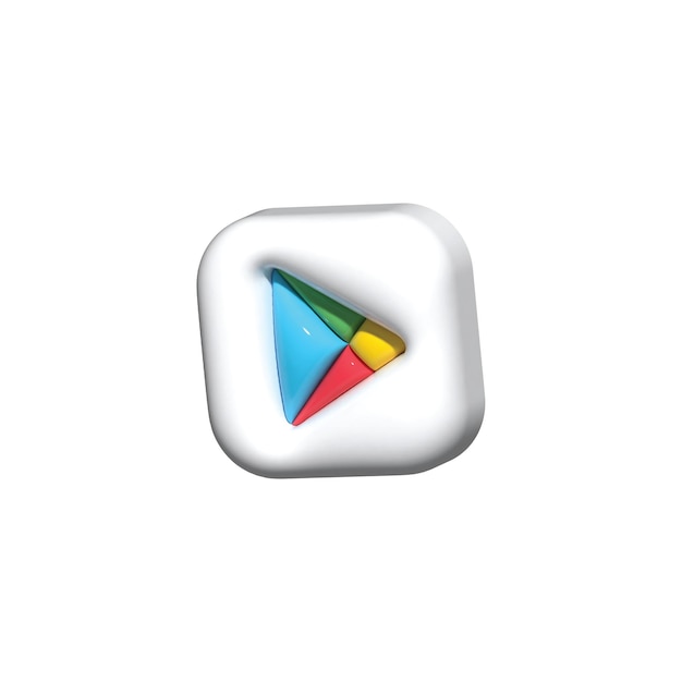 Foto playstore 3d-pictogram