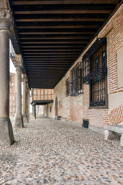 Plaza de la Villa in de Spaanse stad Arevalo