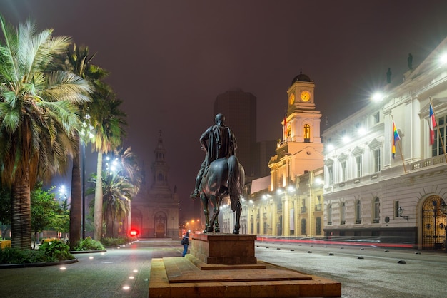 Plaza de las Armas square in Santiago