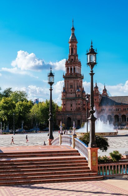 Plaza Espana Sevilla Spanje