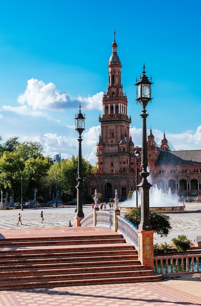 Plaza Espana Seville Spain