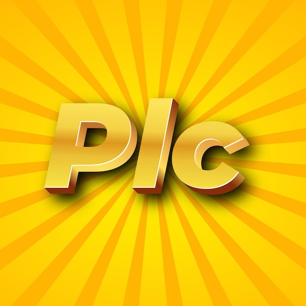 Plc text effect gold jpg attractive background card photo confetti