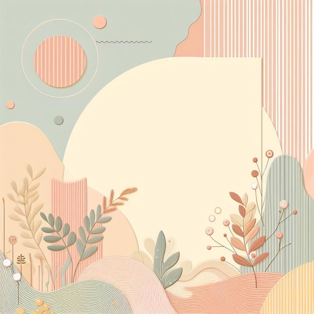 pleasant background in pastel tones