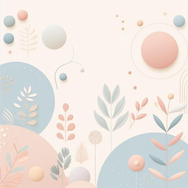 pleasant background in pastel tones