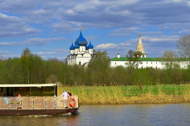 Pleasure boat on the river