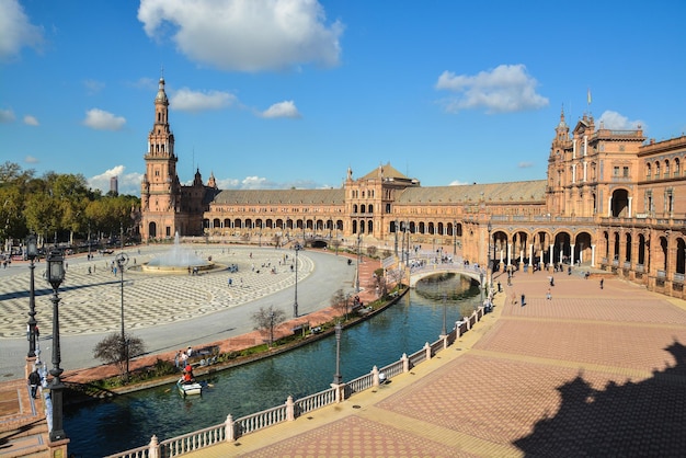 Plein van Spanje in Sevilla