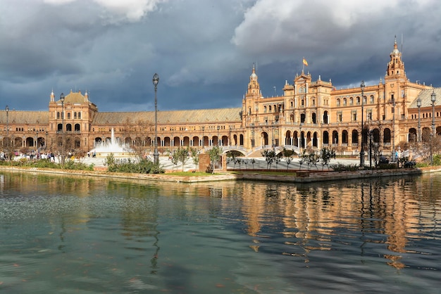 Plein van Spanje in Sevilla