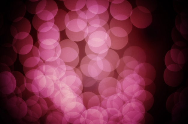 Plenty of golden sparkling bokeh from defocused garland lights.