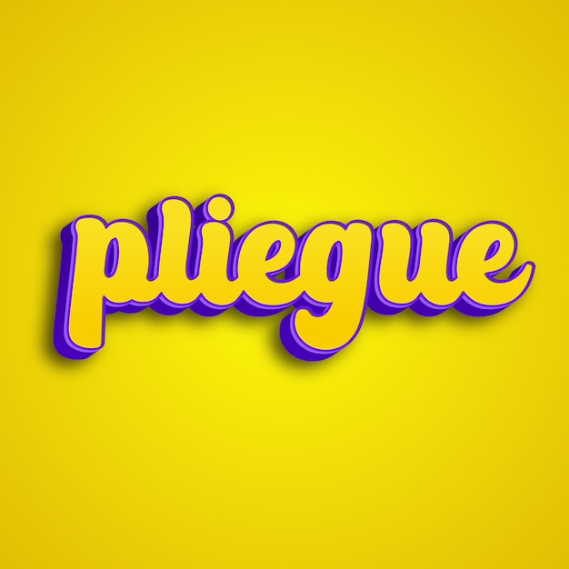 Photo pliegue typography 3d design yellow pink white background photo jpg