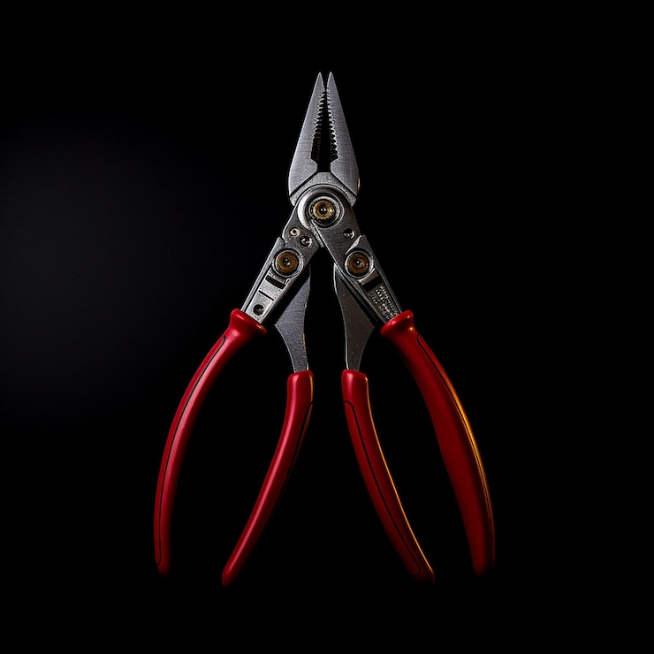 Foto pliers, met inbegrip van needlenose en slipjoint pliers