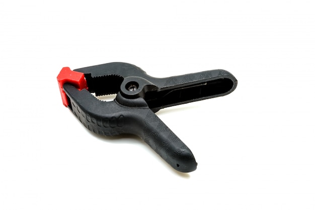 Pliers, wrench tool isolated 