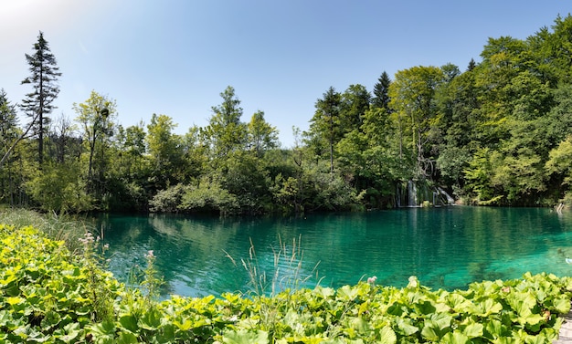 Plitvicemerenpark in Kroatië